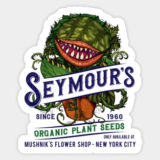 Seymour's Organic Seeds Sticker